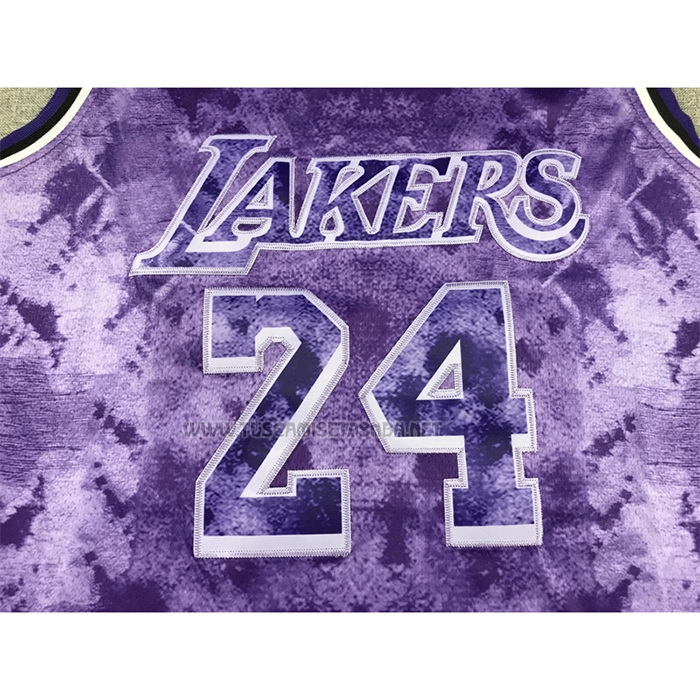 Camiseta Kobe Bryant NO 24 Los Angeles Lakers Select Series 2023 Violeta